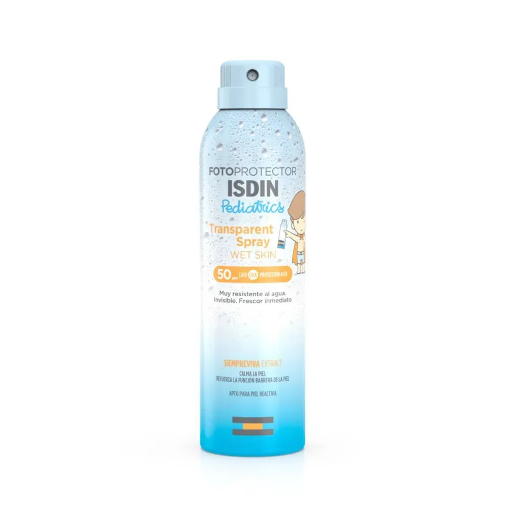 Isdin Fotoprotector Transparent Spray Wet Skin Pediatrics SPF50+ x250ml