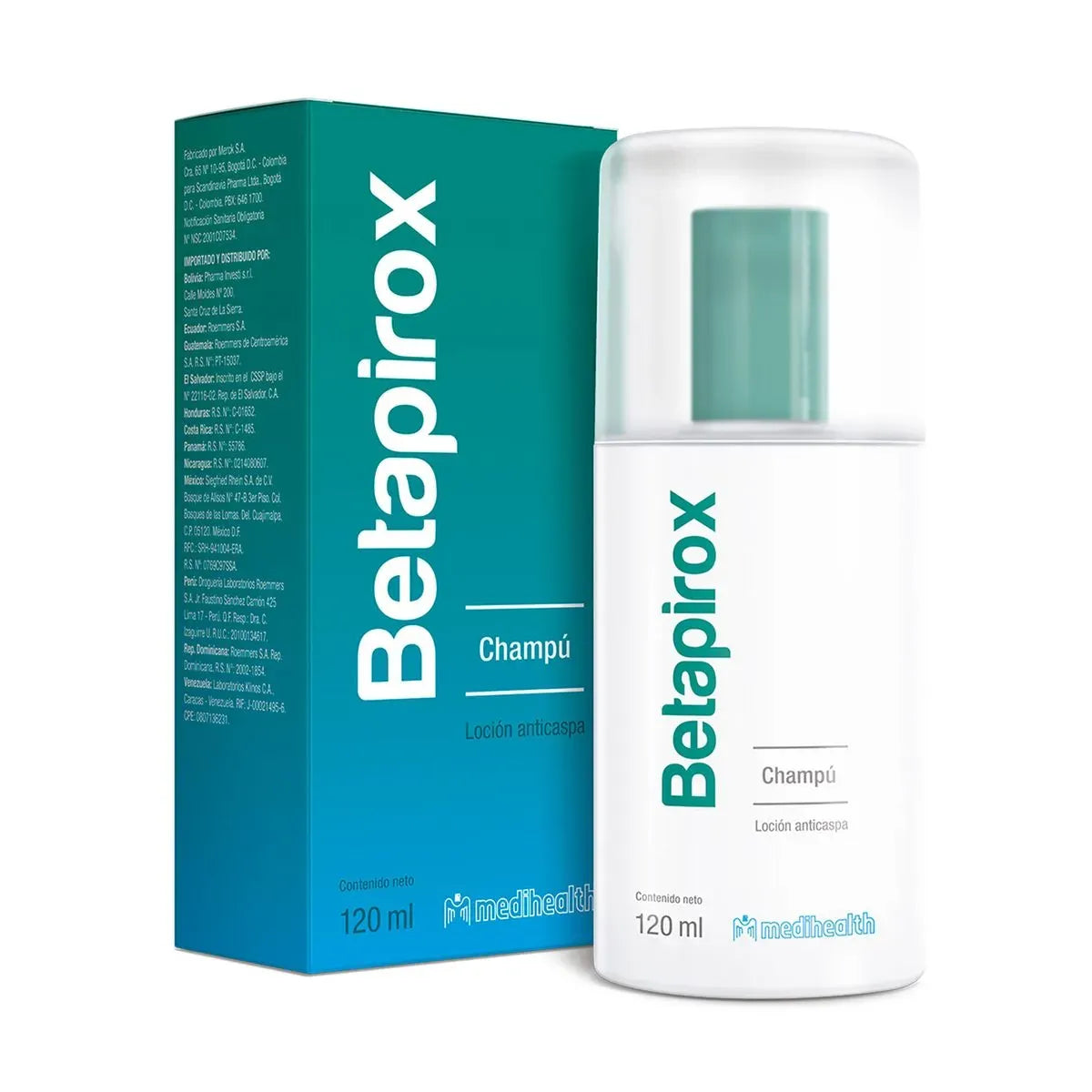 Medihealth Betapirox Champú x120ml