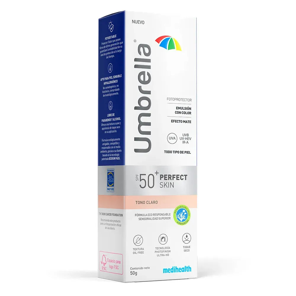 Medihealth Umbrella Perfect Skin Tono Claro SPF 50+ x50gr