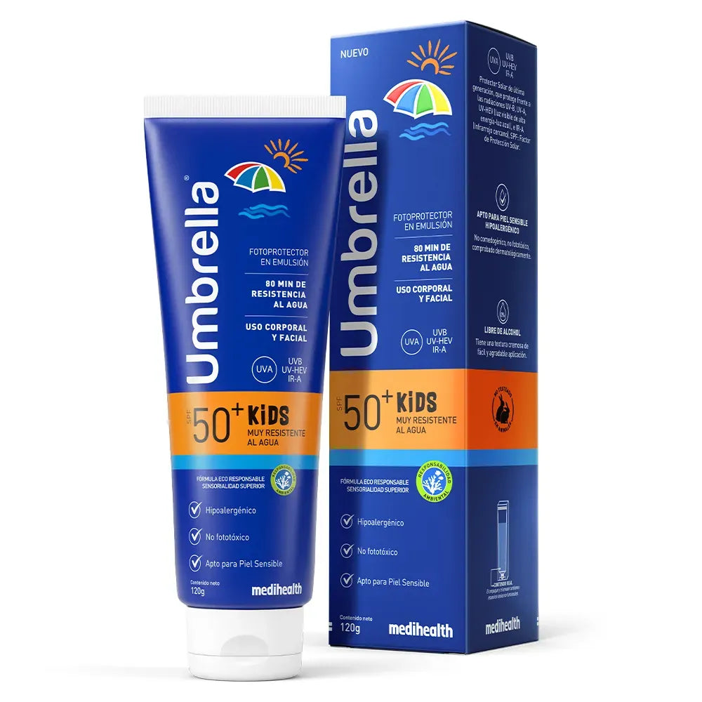 Medihealth Umbrella Kids SPF50+ Muy Resistente al Agua x120ml