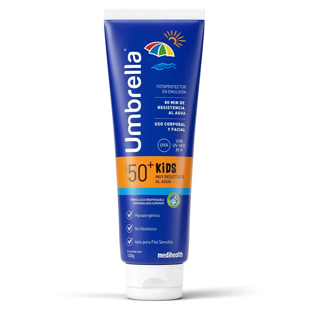 Medihealth Umbrella Kids SPF50+ Muy Resistente al Agua x120ml