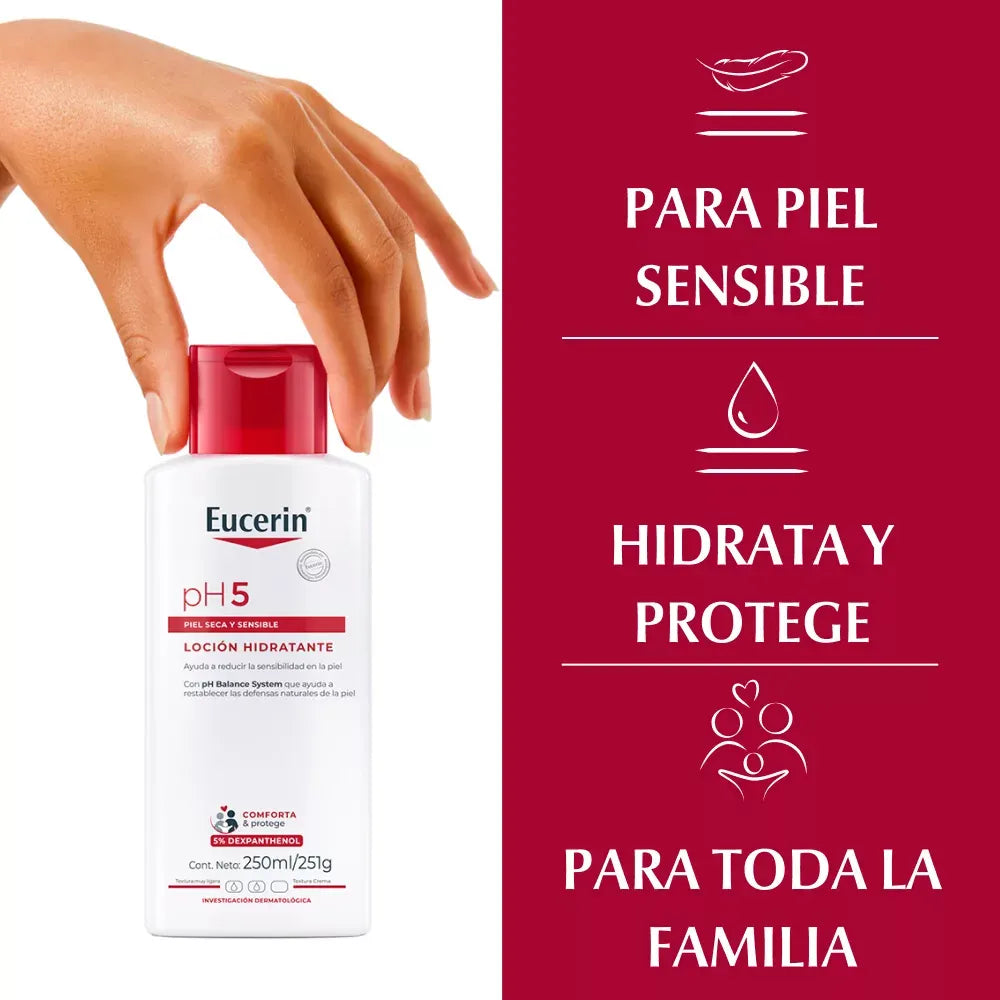 Eucerin Ph5 Loción corporal hidratante 250ML