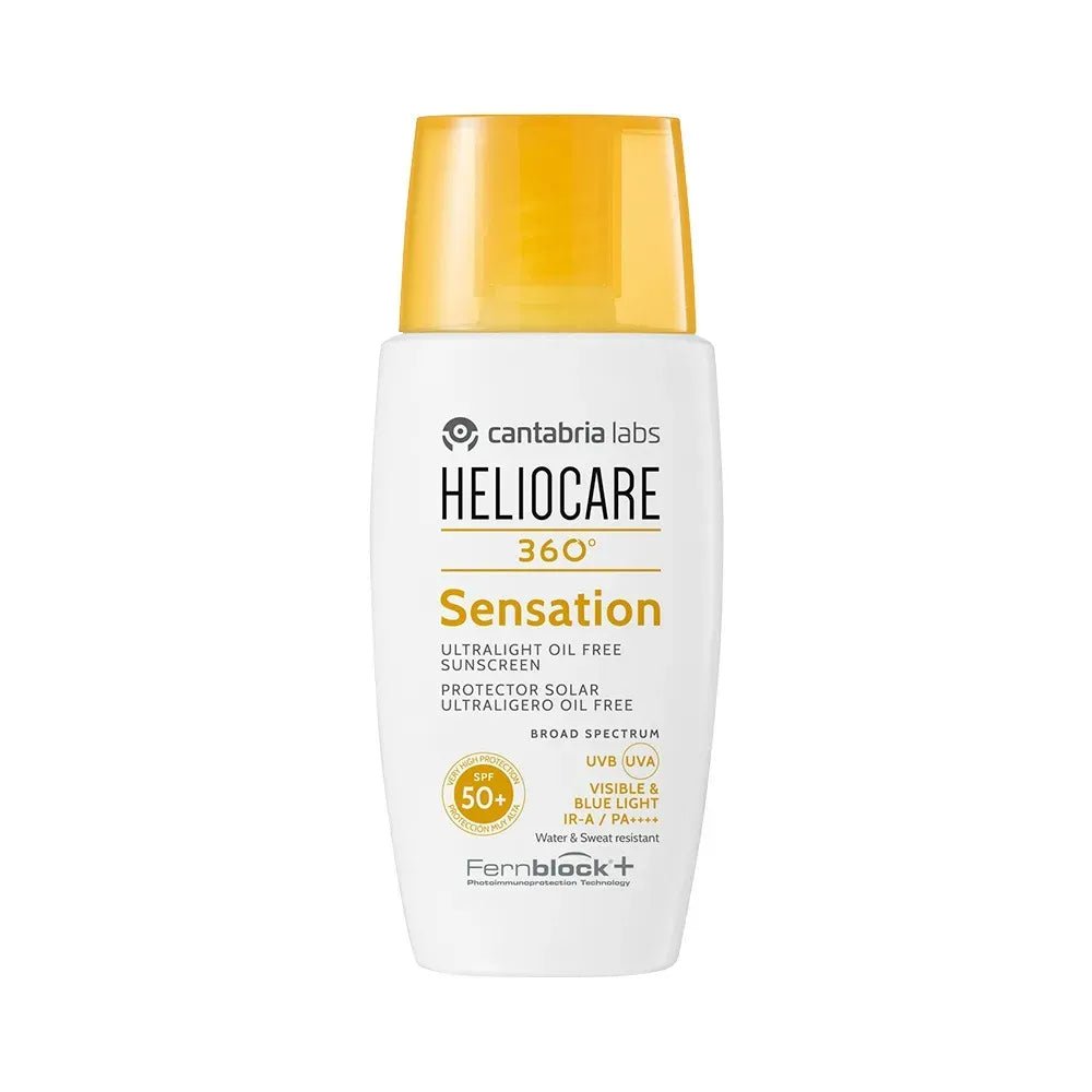 Heliocare 360° Sensation Fotoprotector Ultraligero Oil Free FPS50+ x50ml - TIENDA PIEL