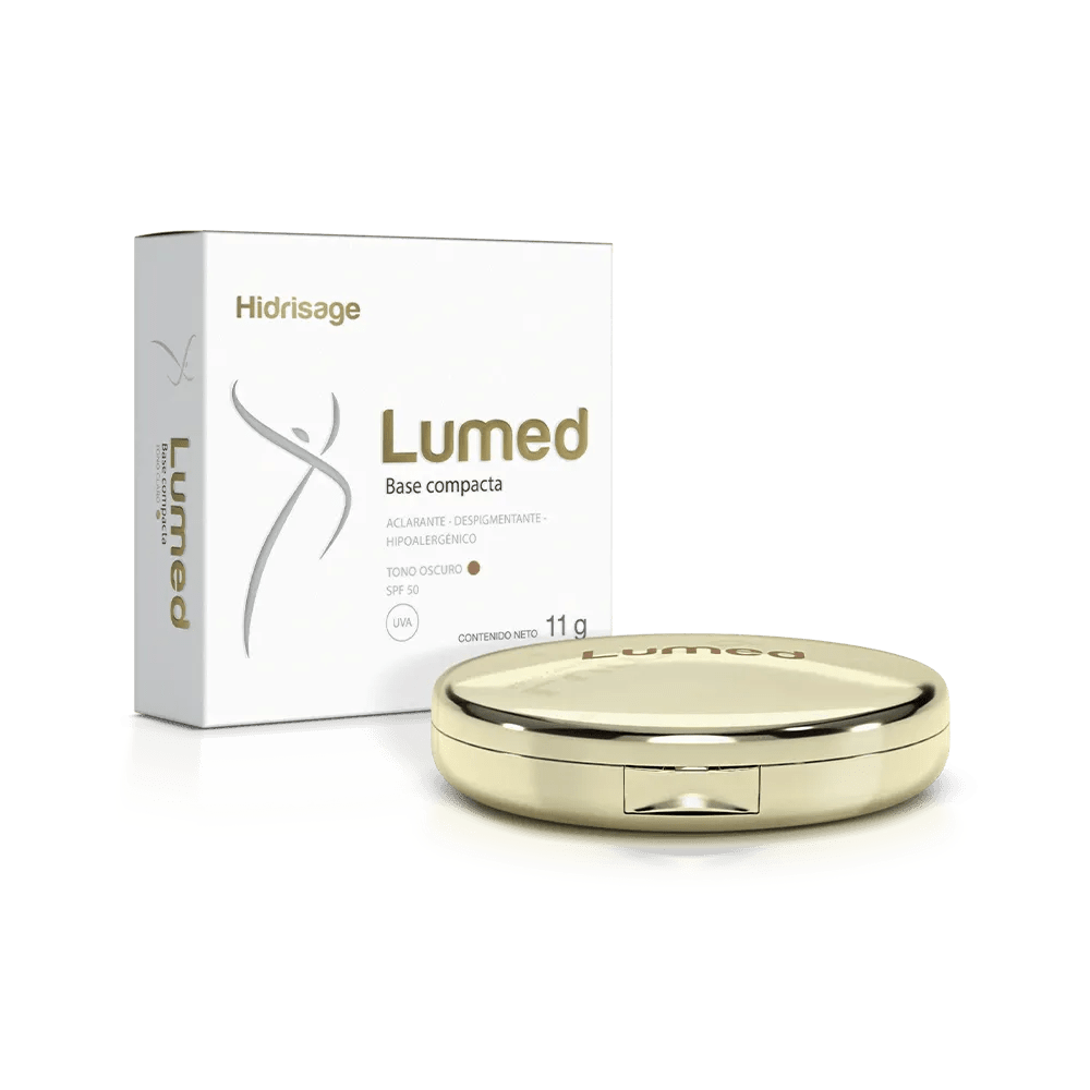 Hidrisage Lumed Base Compacta SPF50 x11g - TIENDA PIEL
