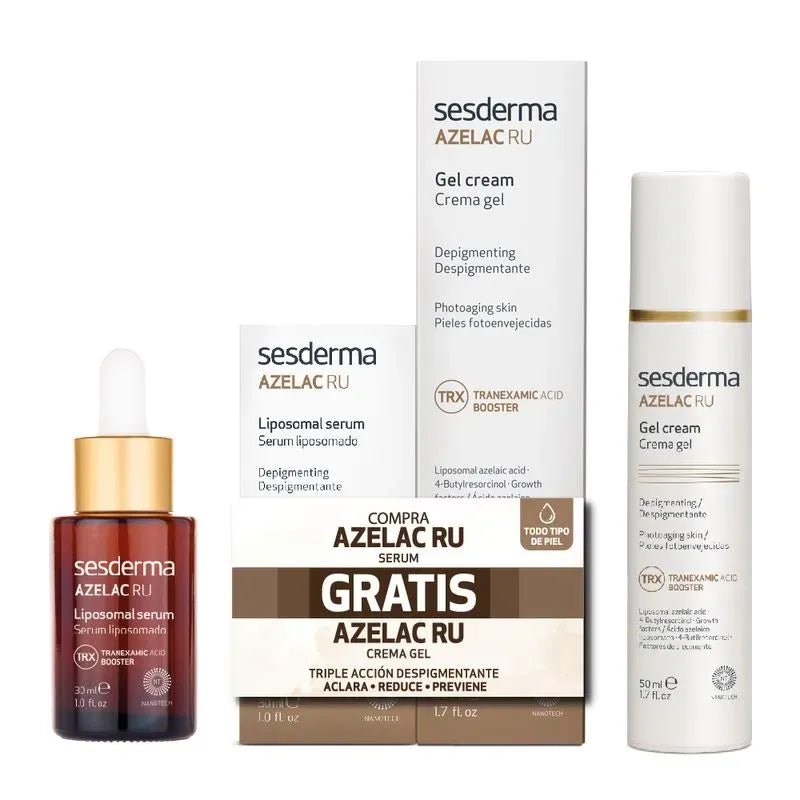 Sesderma Kit Azelac RU Sérum x30ml Gratis Azelac RU Crema Gel x50ml - TIENDA PIEL