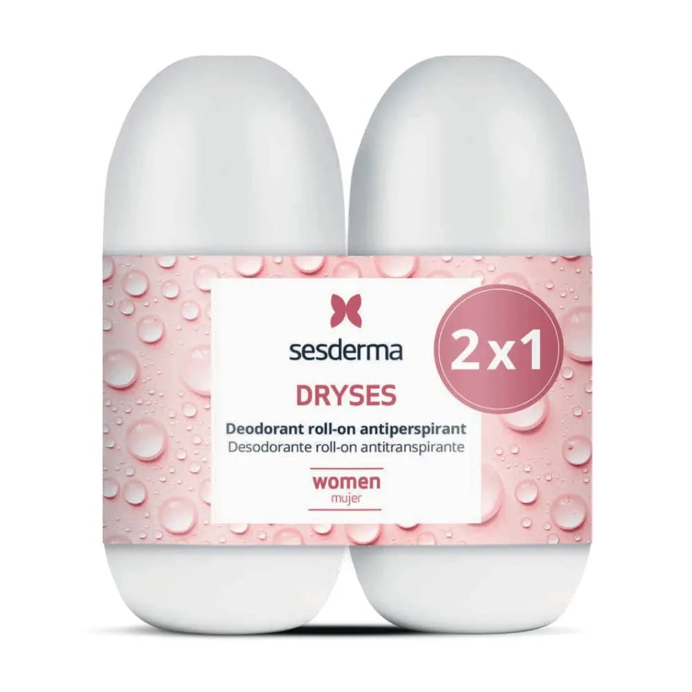 Sesderma Kit Dryses Woman Desodorante en Roll - On Antitranspirante x2 Unidades x75ml - TIENDA PIEL