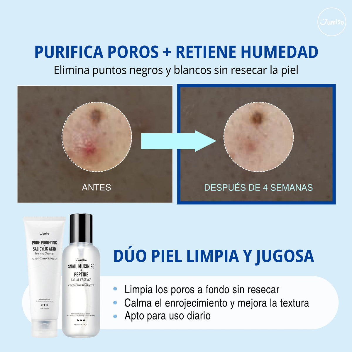 Jumiso Pore Purifying Salicylic Acid Foaming Cleanser x120g