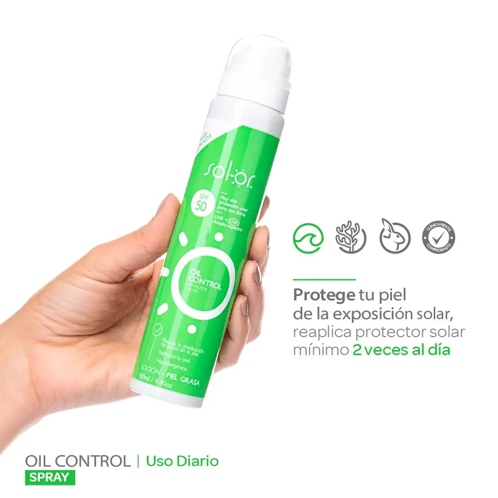 Quifarma Solor Oil Control Spf 50 x130ml