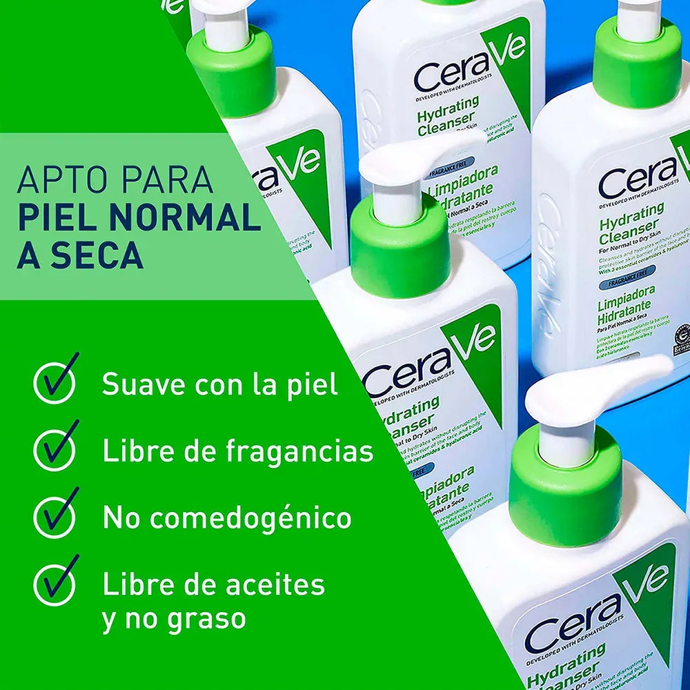 CeraVe Limpiador Facial Hidratante x236ml