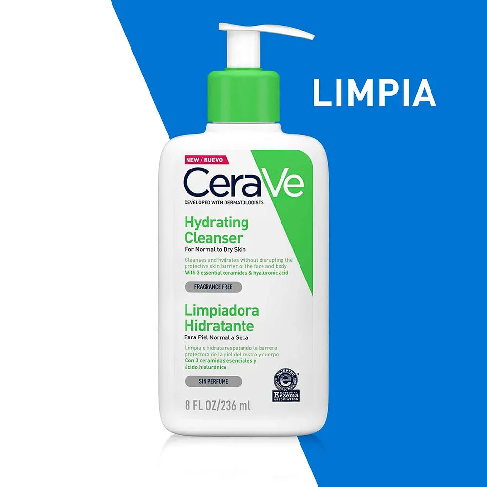 CeraVe Limpiador Facial Hidratante x236ml