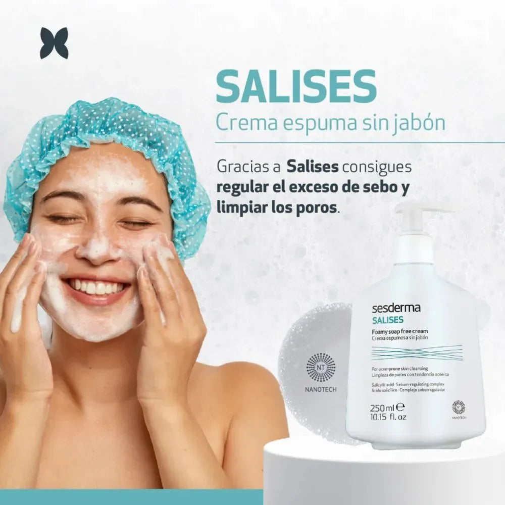 Sesderma Salises Crema Espumosa Sin Jabón x250ml