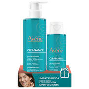 Kit Piel Grasa Avene Cleanance Gel Limpiador x400ml + Cleanance Gel Limpiador x100ml