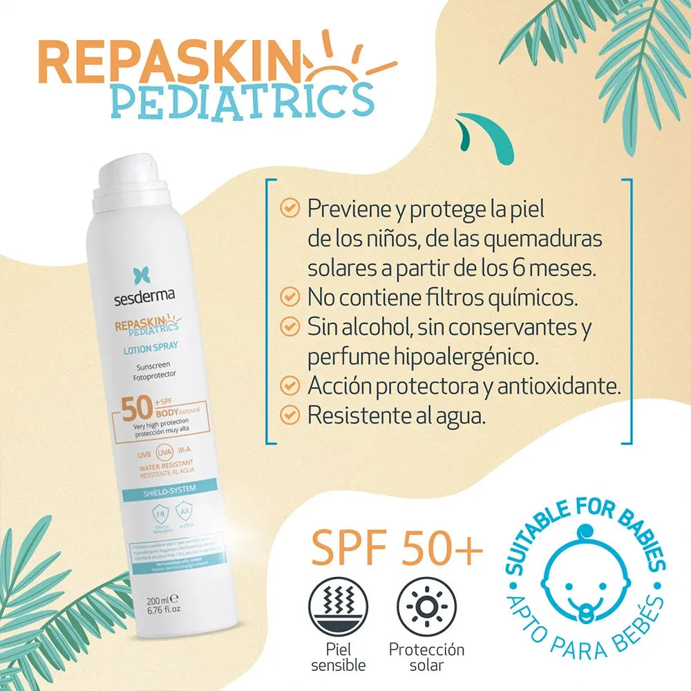 Sesderma Repaskin Pediatrics Lotion Spray SPF50+