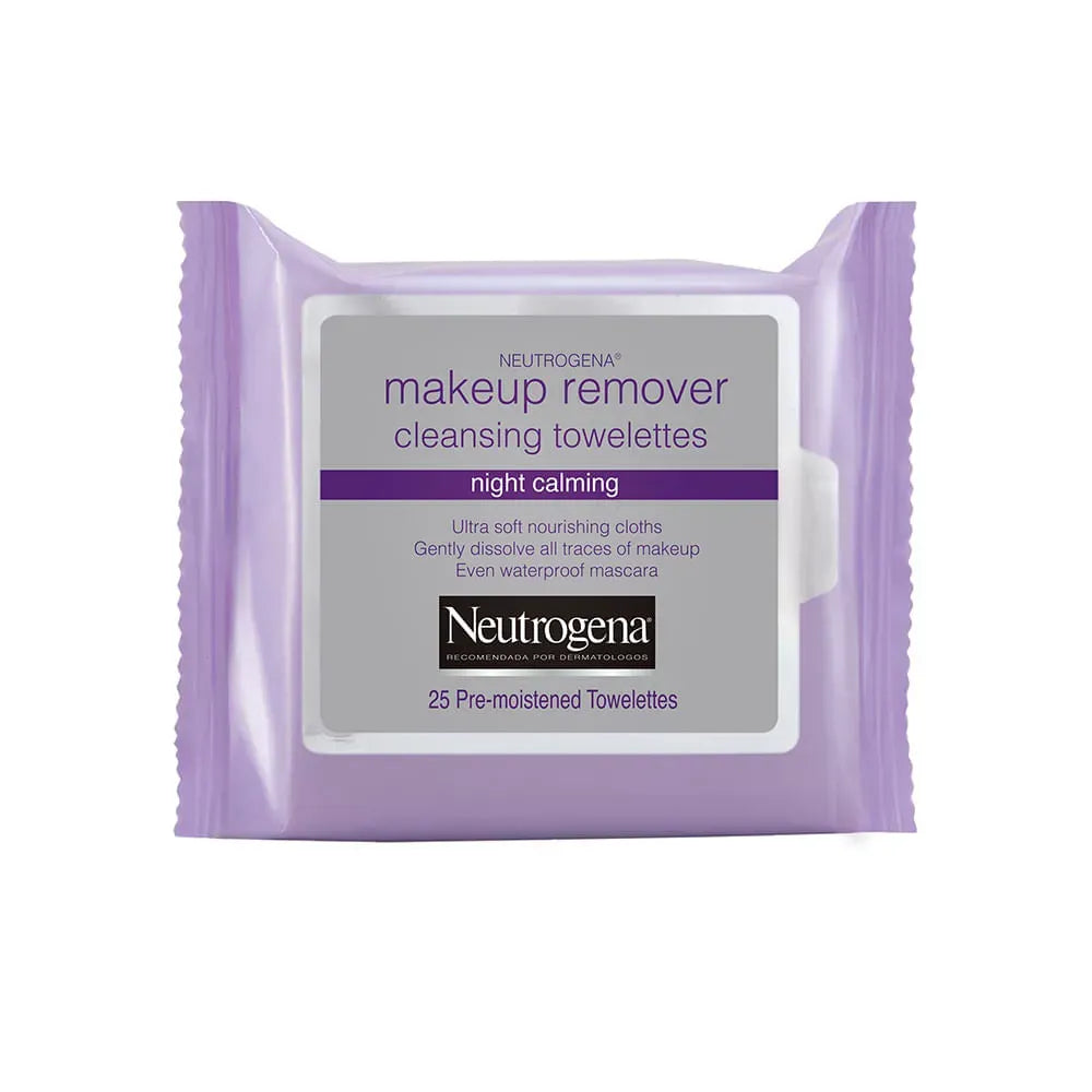 Neutrogena Night Calming Toallas Desmaquillantes x25 unidades