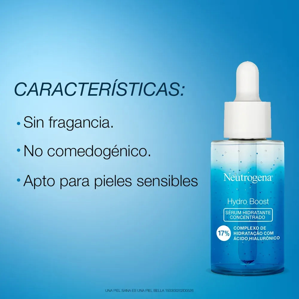 Neutrogena Hydro Boost Sérum Hidratante Concentrado x30ml