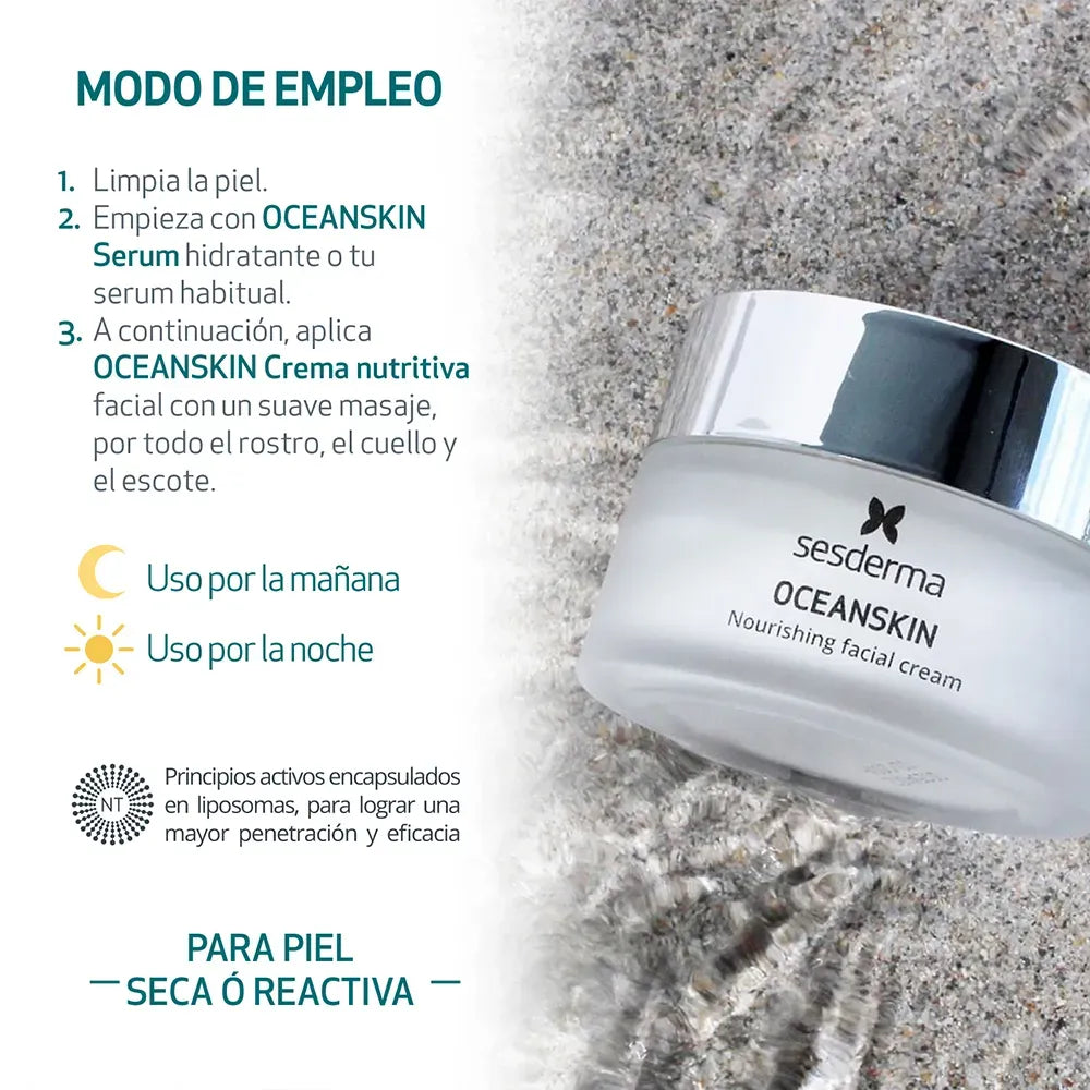 Sesderma Oceanskin Crema Facial Nutritiva x50ml