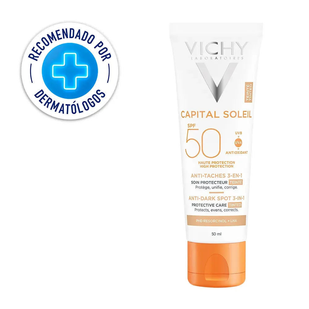 Vichy Capital Soleil Protector solar Vichy antimanchas Spa 50+