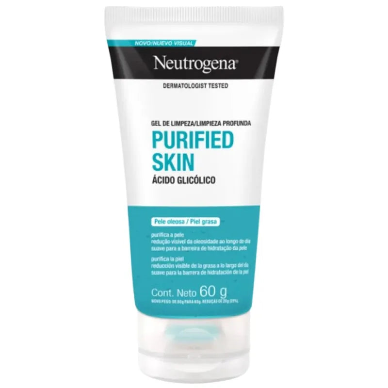 Neutrogena Purified Skin Gel Limpiador Facial x60g