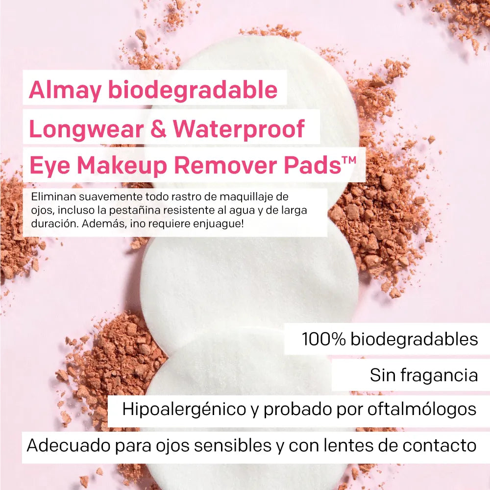 Almay Pads Desmaquillantes de Ojos x80 pads