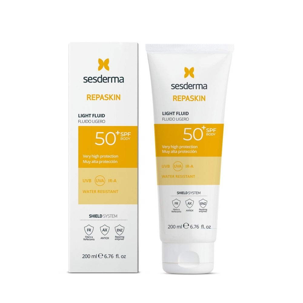 Sesderma Kit Repaskin Fluido Ligero x200ml + Hidraloe Gel de Aloe x250ml