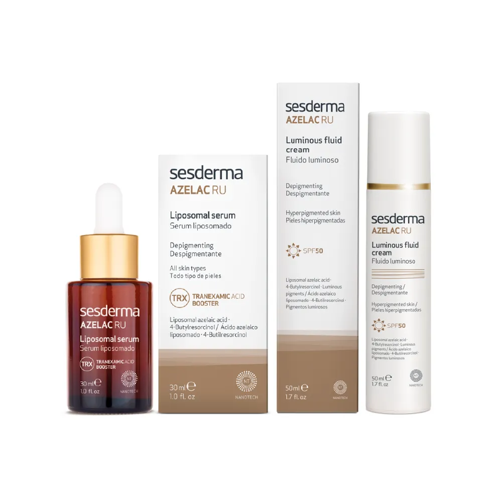 Sesderma Kit Azelac RU Sérum x30ml Gratis Azelac RU Fluido Luminoso x50ml