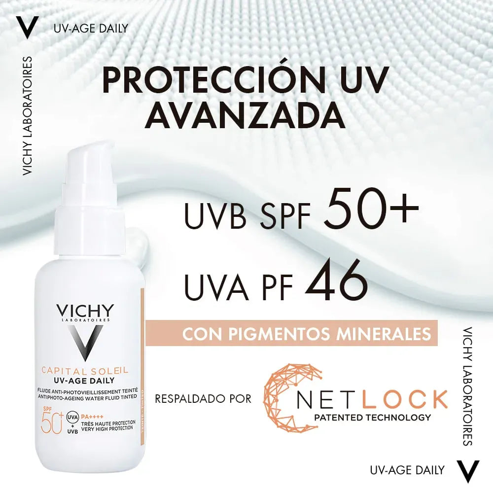 Vichy Capital Soleil UV Daily Con Color SPF50+ x40ml