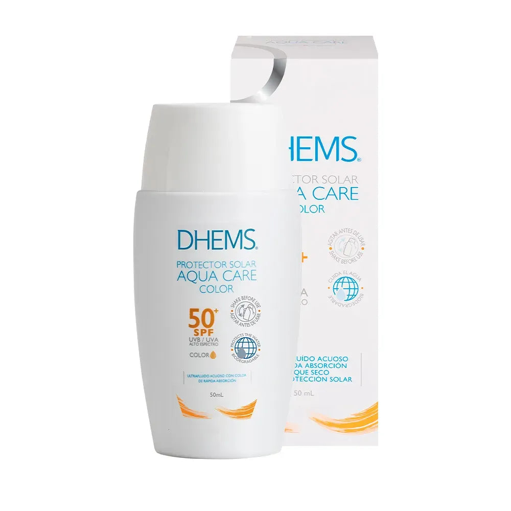 Dhems Fotoprotector Aqua Care con Color SPF50+ x50ml
