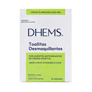 Dhems Toallitas Desmaquillantes 3 en 1 x30 Toallas