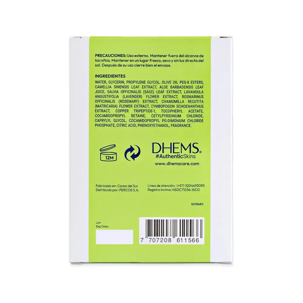 Dhems Toallitas Desmaquillantes 3 en 1 x30 Toallas