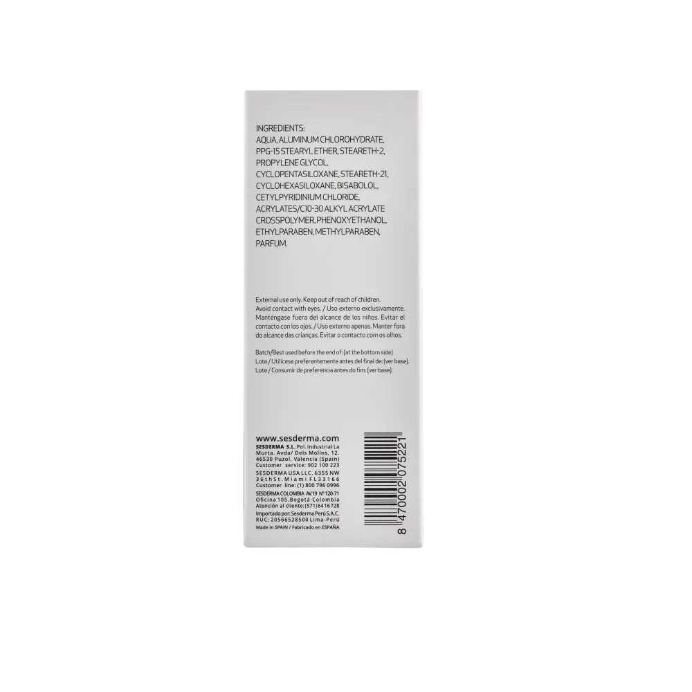 Sesderma Dryses Desodorante Roll On Hombre x75ml