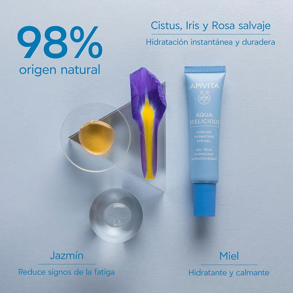 Apivita Aqua Beelicious Contorno de Ojos Hidratante y Refrescante x15ml