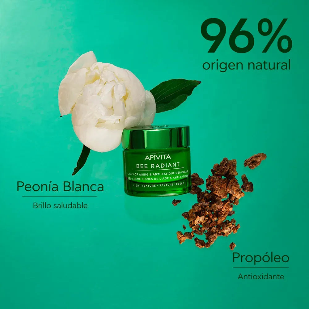 Apivita Bee Radiant Gel-Crema Antiedad y Antifatiga x50ml