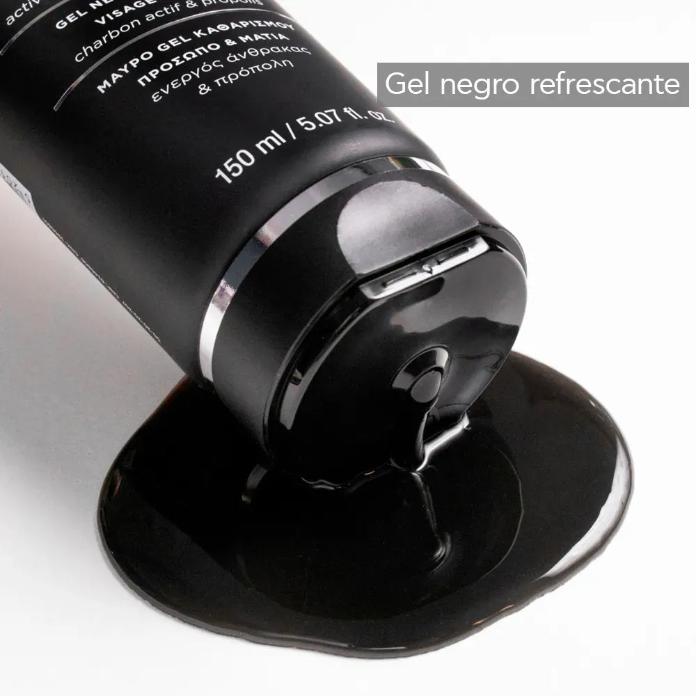 Apivita Black Detox Gel Limpiador Facial x150ml