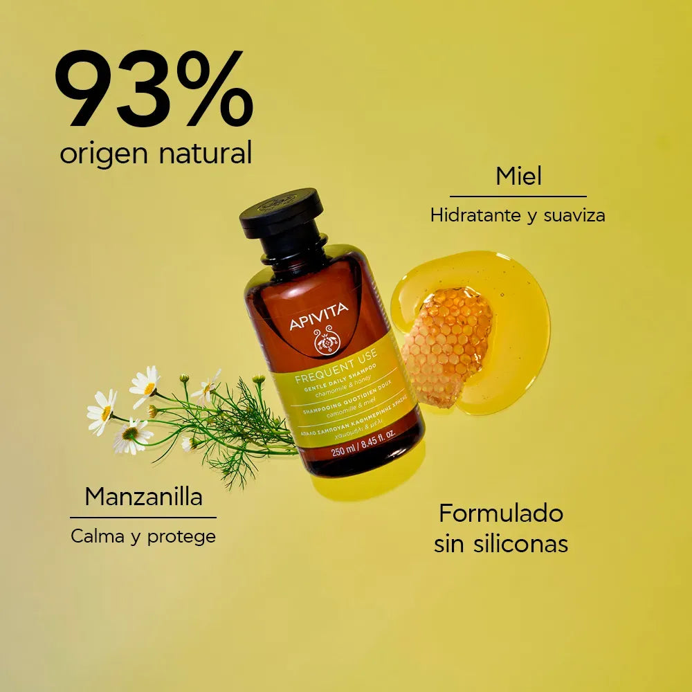 Apivita Champú Suave de Uso Diario x250ml