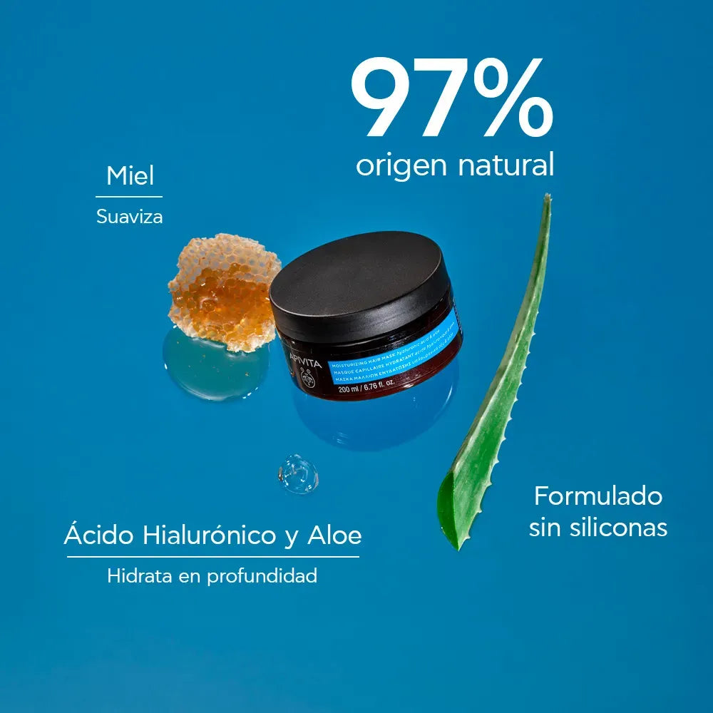 Apivita Mascarilla Capilar Hidratante x200ml