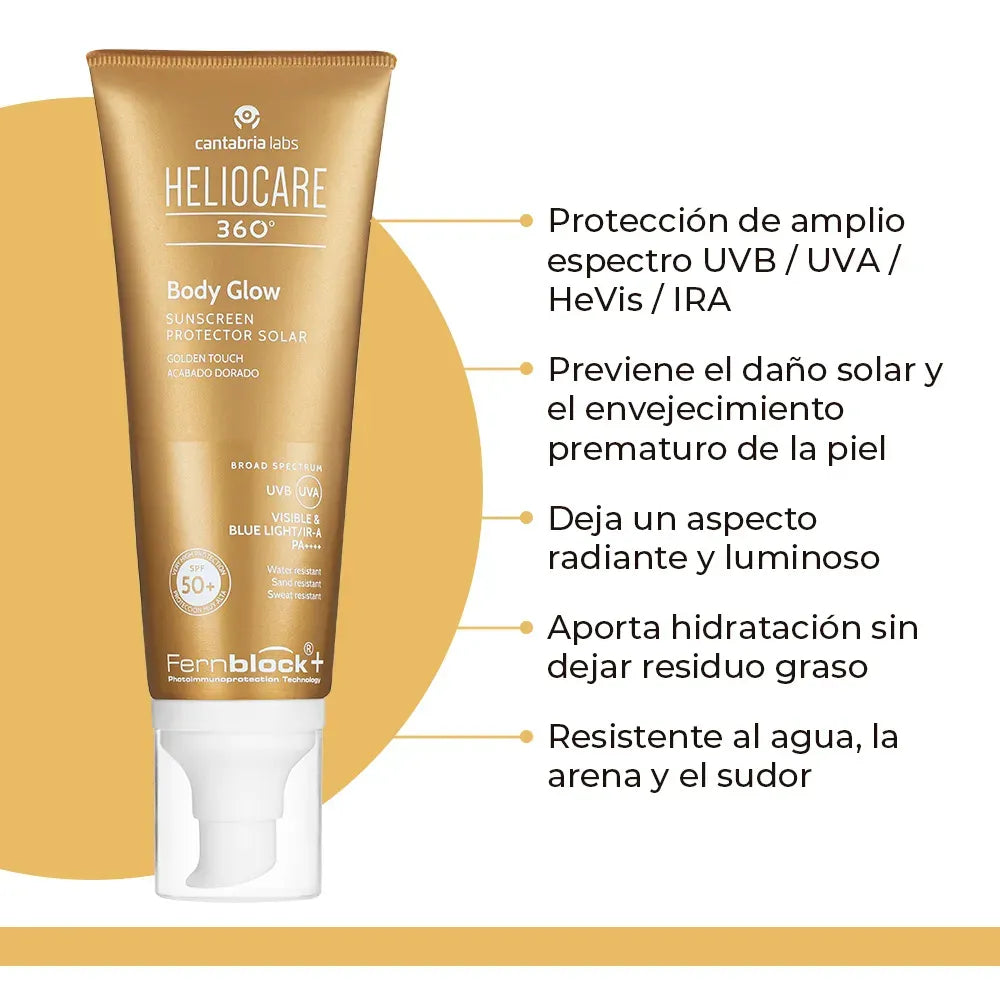 Heliocare 360° Fotoprotector Body Glow SPF50+ x100ml