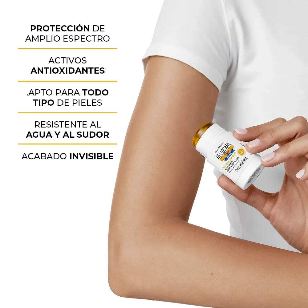 Heliocare 360° Sport Transparent Stick SPF50+ x25g