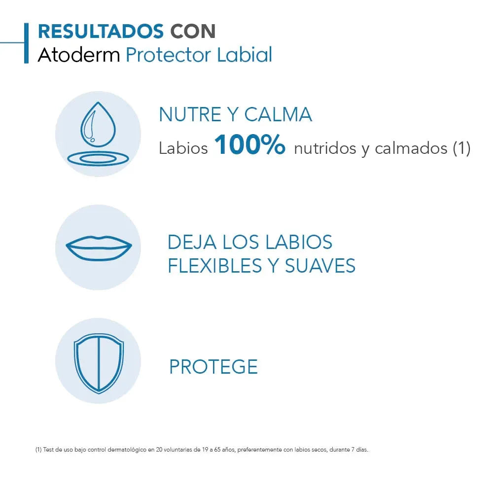 Bioderma Atoderm Barra Protector de Labios x4g