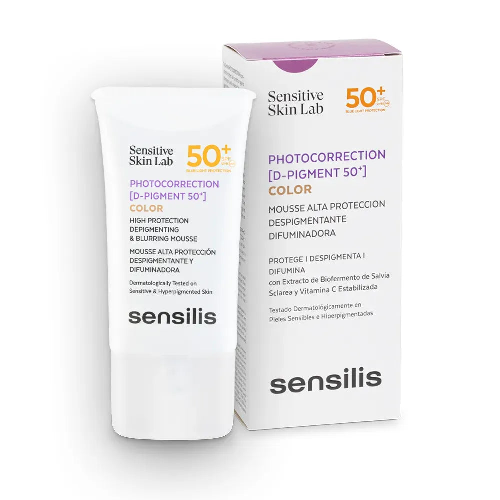 Sensilis Fotoprotector Photocorrection D-Pigment FPS50+ con Color x40ml