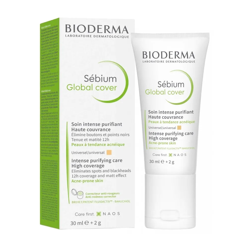 Bioderma Sébium Global Cover Crema Purificante Anti-Imperfecciones x30ml