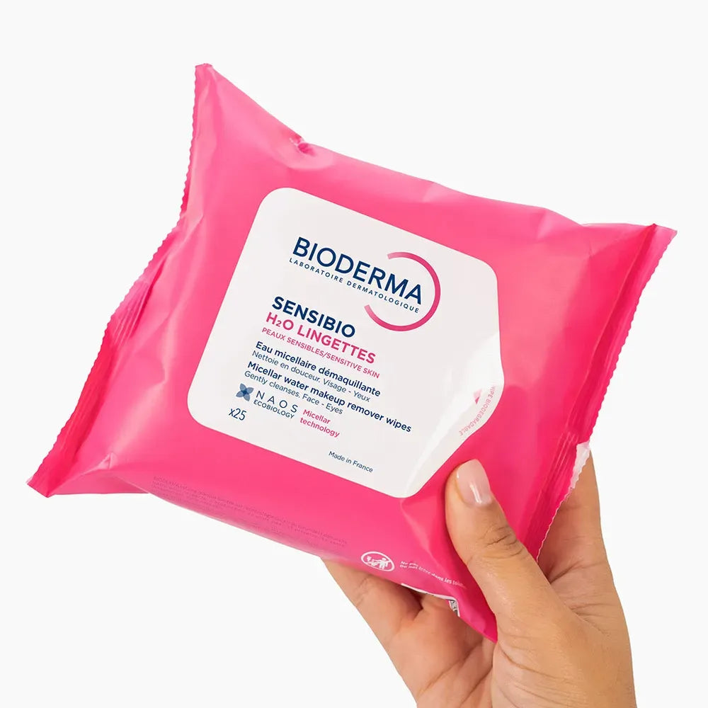 Bioderma Sensibio H2O Toallitas Desmaquillantes x25 Unidades