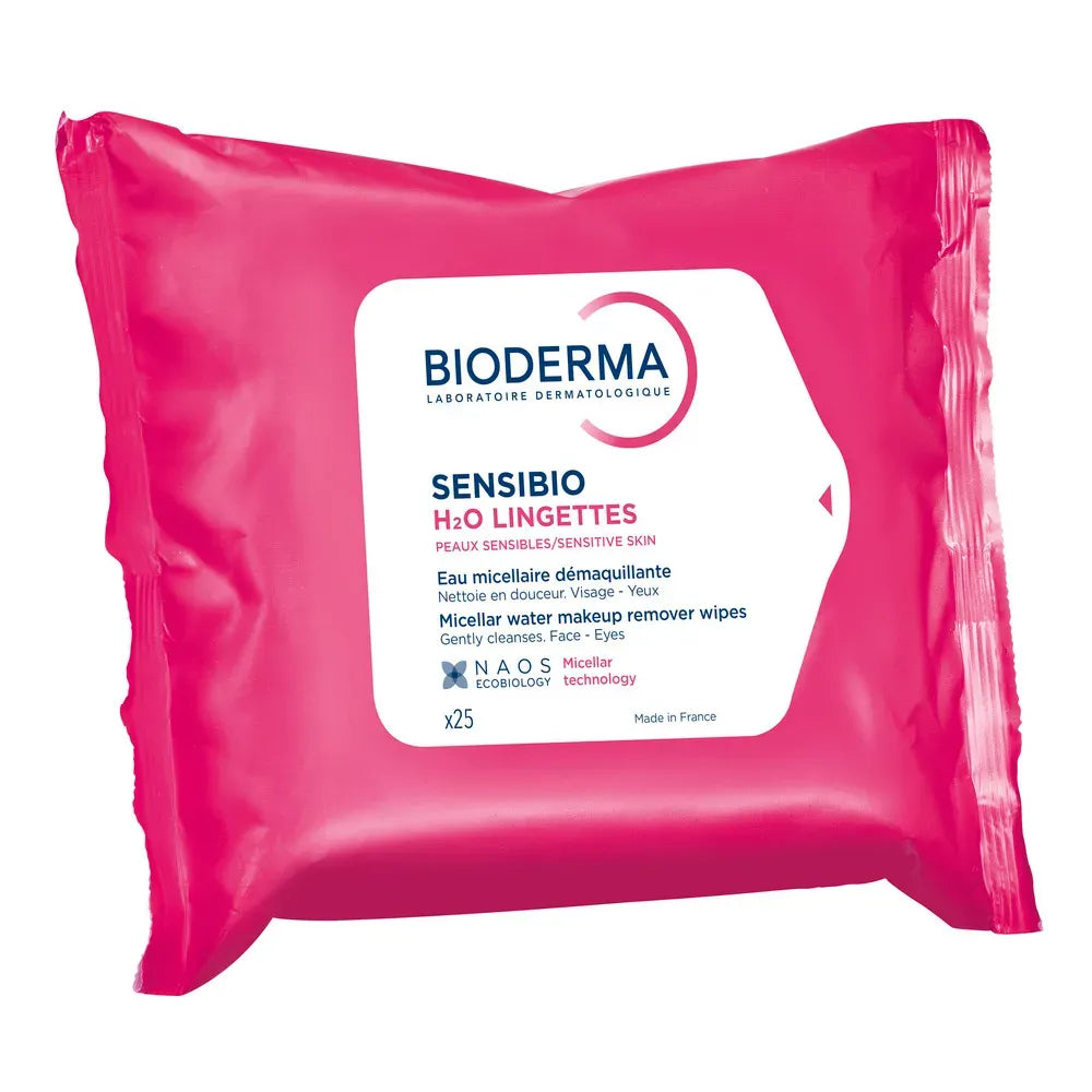 Bioderma Sensibio H2O Toallitas Desmaquillantes x25 Unidades