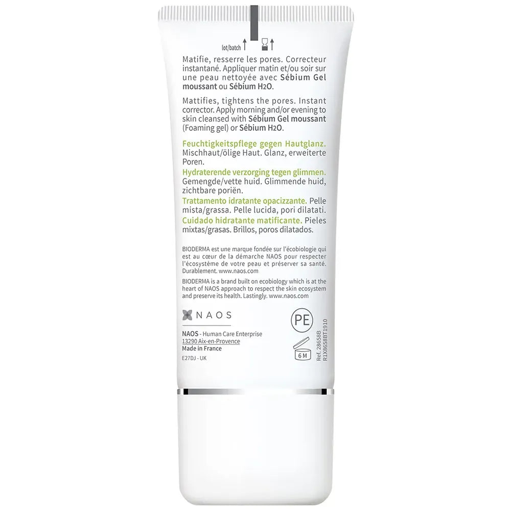 Bioderma Sébium Mat Control Crema Matificante x30ml
