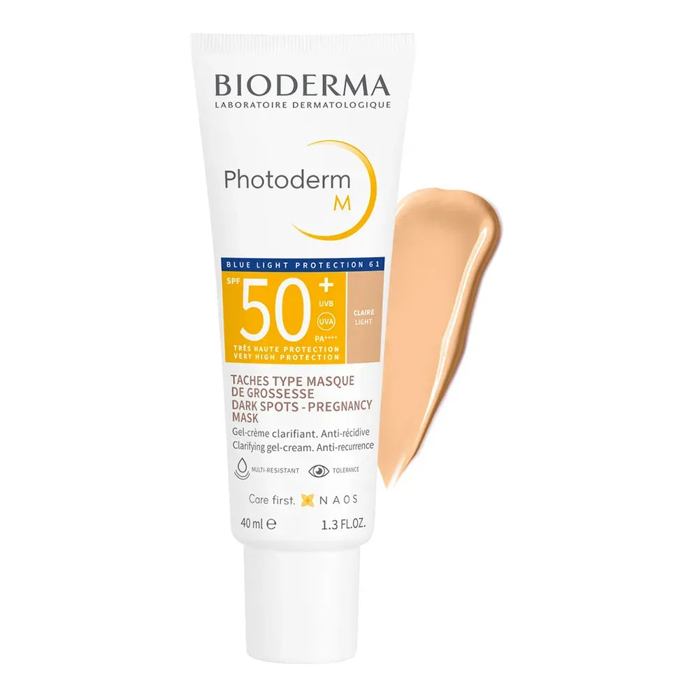 Bioderma Fotoprotector Photoderm M con Color Tono Claro SPF50+ x40ml