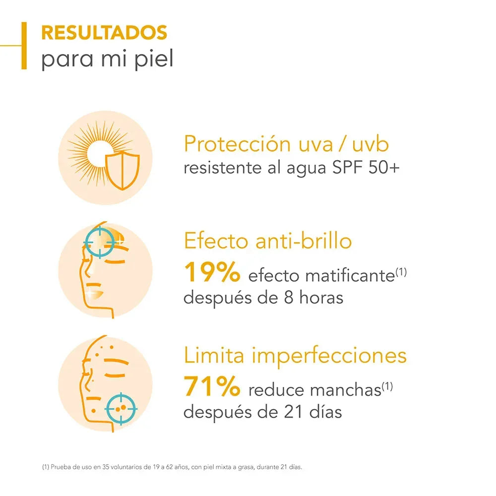 Bioderma Fotoprotector Photoderm NUDE Touch Mineral SPF50+ con Color Tono Muy Claro x40ml