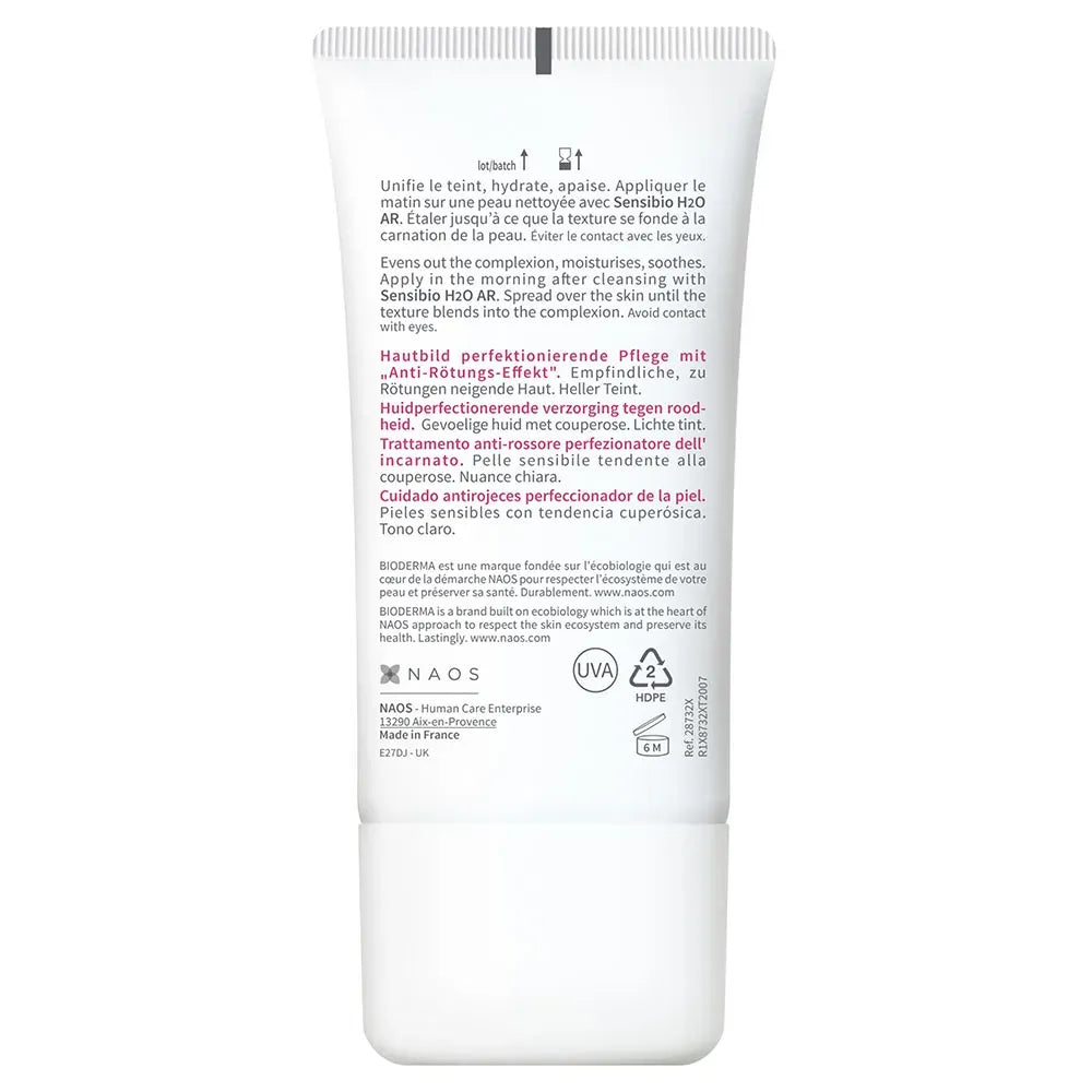 Bioderma Sensibio AR BB SPF30+ Crema Antirojeces con Color x40ml