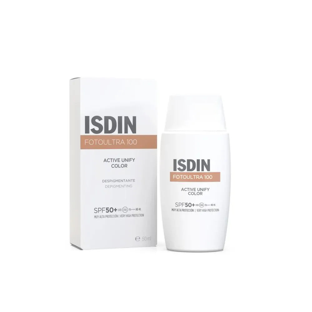 Isdin Fotoprotector Fotoultra Active Unify Despigmentante con Color SPF50+ x50ml
