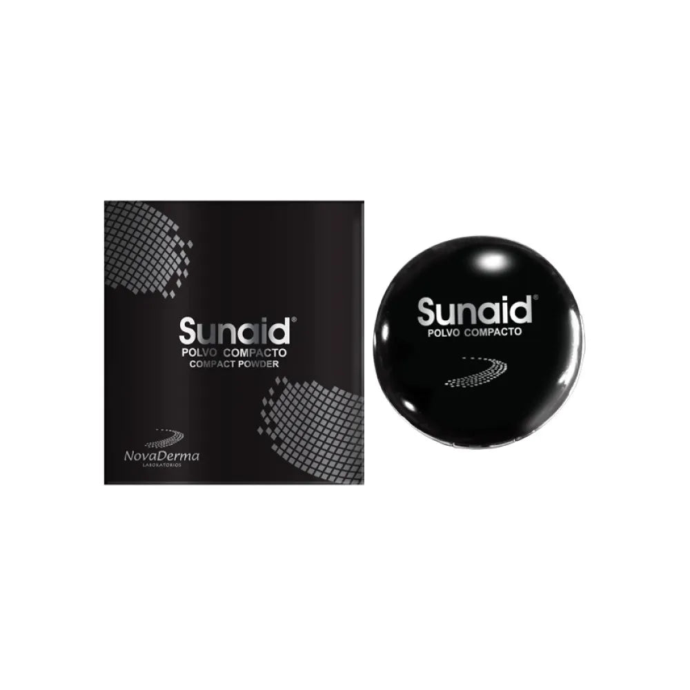 Novaderma Sunaid Polvo Compacto x12gr - Claro-N, Polvo