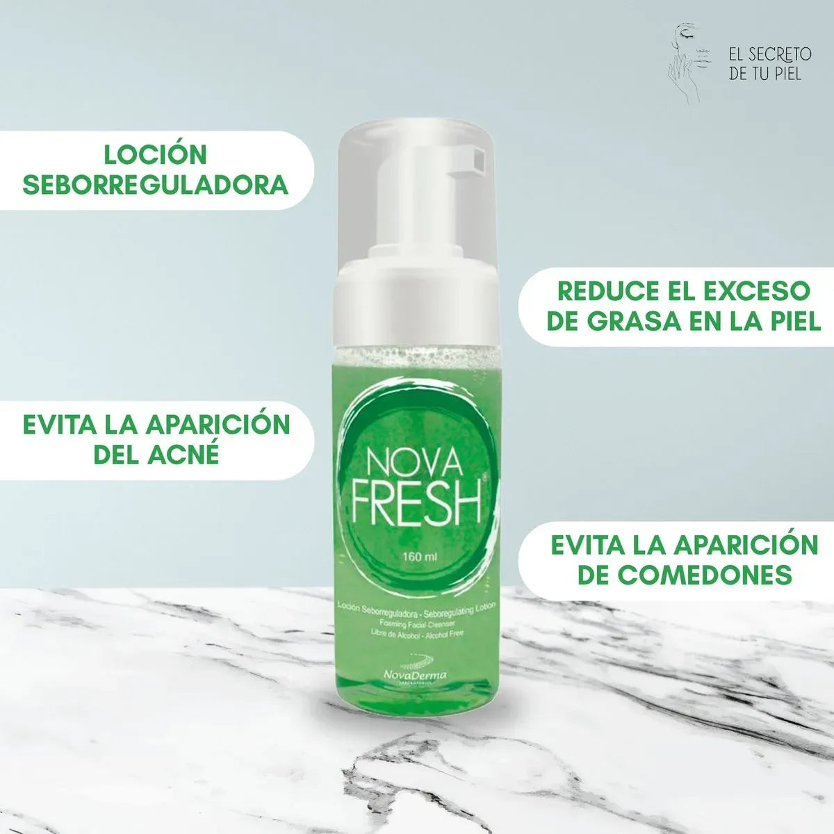 Novaderma Novafresh x160ml