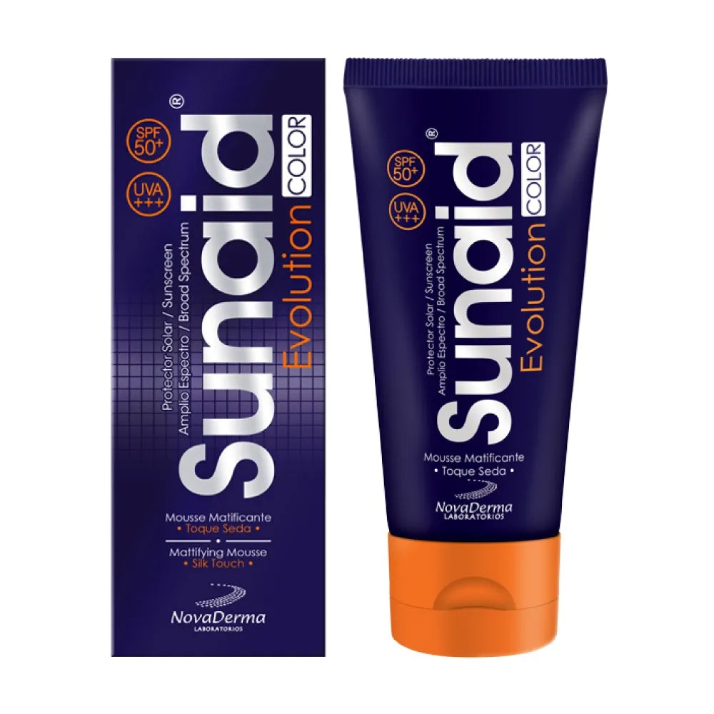 Novaderma Sunaid Evolution Color Piel Oscura x40g